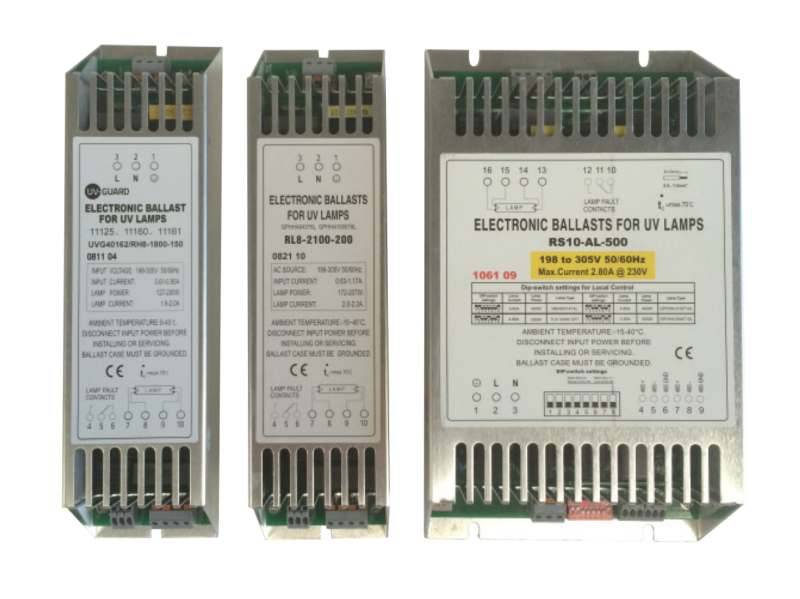 UV Lamp Electronic Ballast Replacement Parts UVGuard